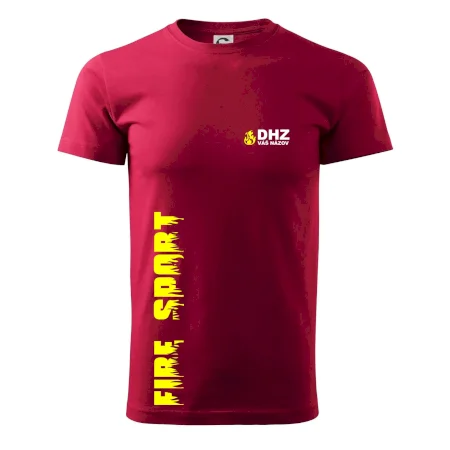 DHZ (oheň, firesport, názov sboru - vlastný nápis)