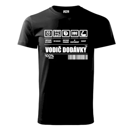 Čiarový kód - Vodič dodávky