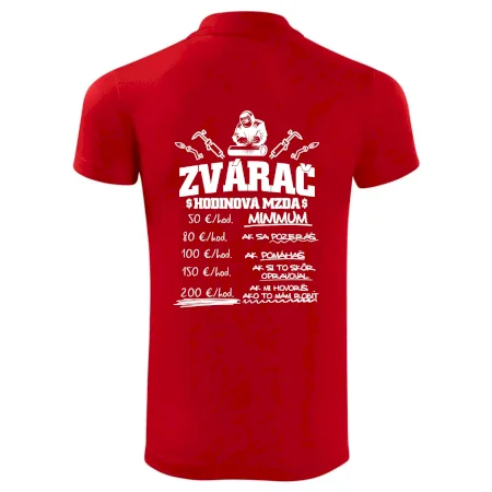 Hodinová mzda zvárač