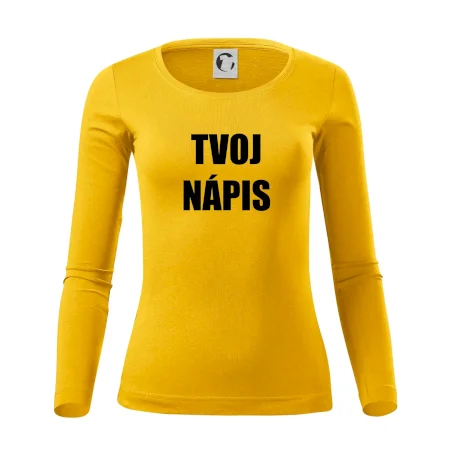 Tvoj vlastný nápis - tlačiaci