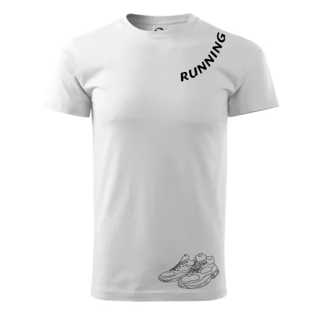 Running nápis šikmo