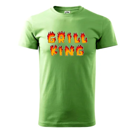 Grill King ohnivý nápis