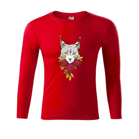 Rys s červenými ružami (Pecka design)