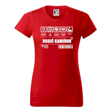Čiarový kód - Vodič kamiónu