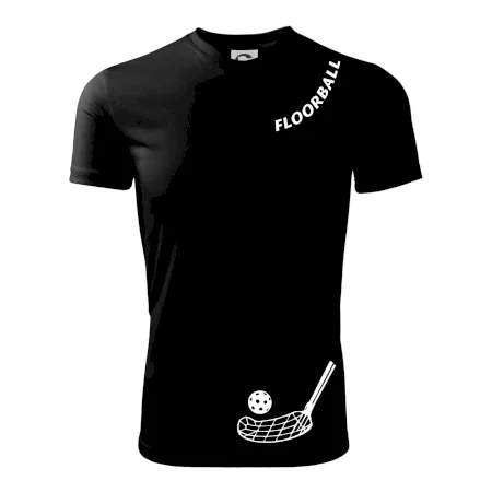 Floorball nápis šikmo