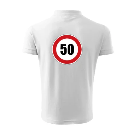 Dopravná značka - obmedzenie rýchlosti 50