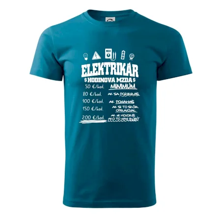 Hodinová mzda elektrikár