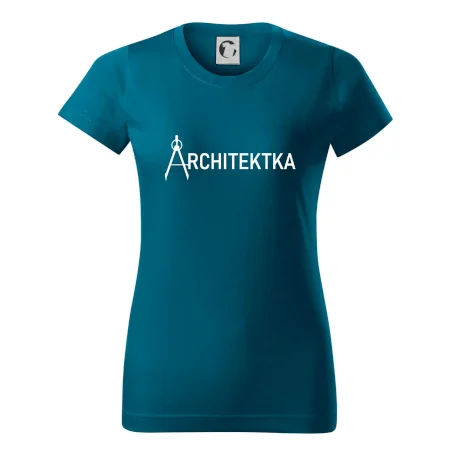 Architektka nápis