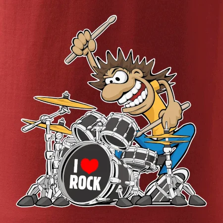 I love rock bubeník