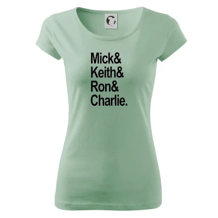 Mick Keith Ron Charlie