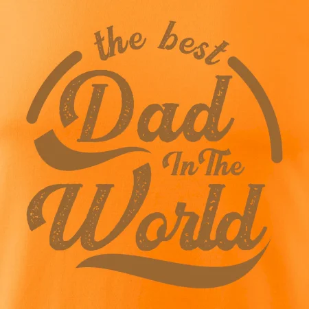 The best dad in the world - písacie