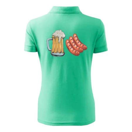 Pivo a klobása