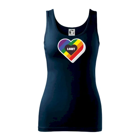 LGBT srdce dúhové