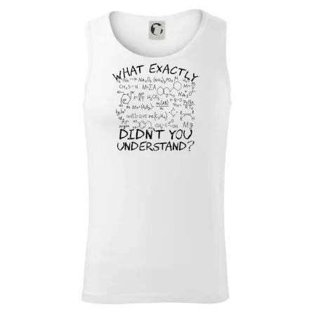 What exactly didnt you understand Chemistry