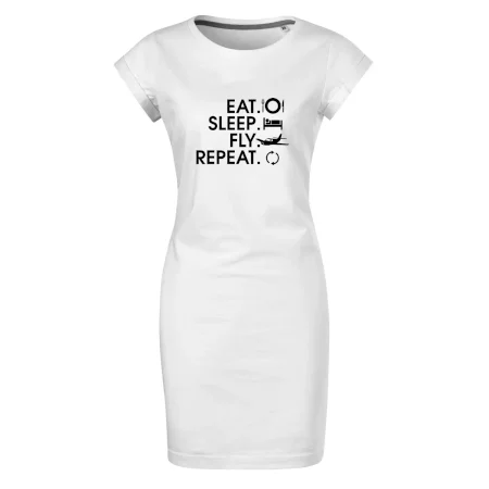Eat sleep fly repeat