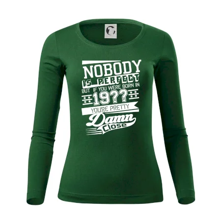 Nobody is perfect - Vlastný ročník