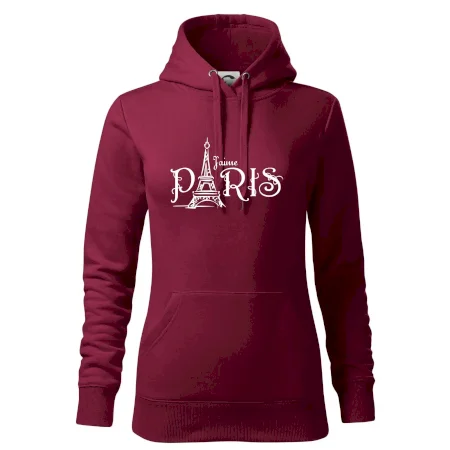 Paris nápis Eiffelovka rovný
