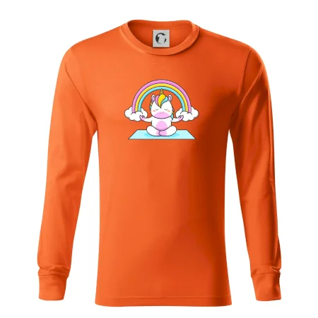 Yoga jednorožec - dúha