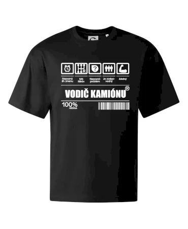 Čiarový kód - Vodič kamiónu