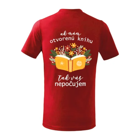 Ak mám otvorenú knihu, tak vás nepočujem