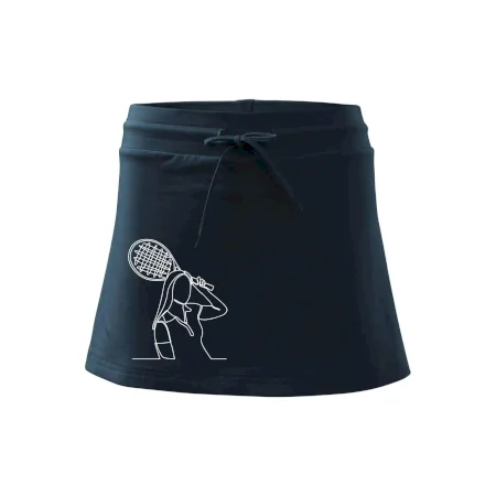 Tenistka jedným ťahom