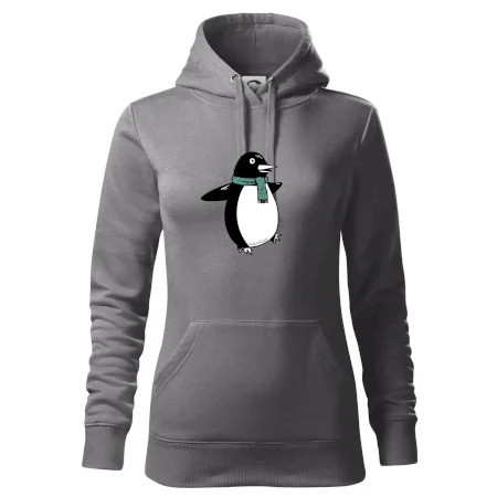 Tučniak so zeleným šálom