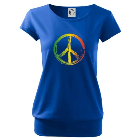 Peace symbol paint