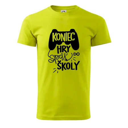 Koniec hry, späť do školy