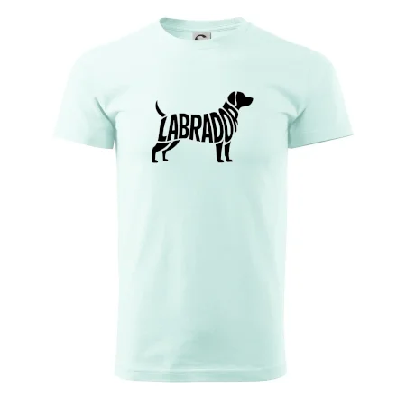 Labrador nápis v tele