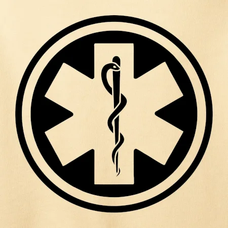 Rescue logo samostatné guľaté