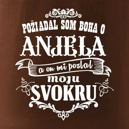 Požiadal som Boha o anjela a on mi poslal moju svokru