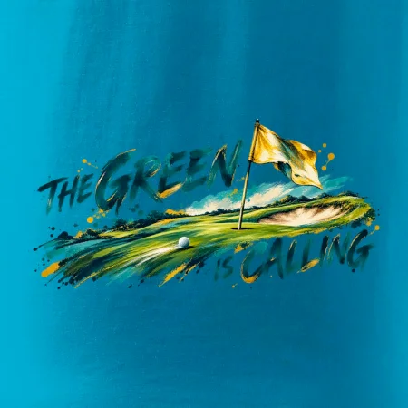 The green is calling malovaný golf