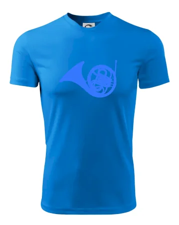 Blue French Horn