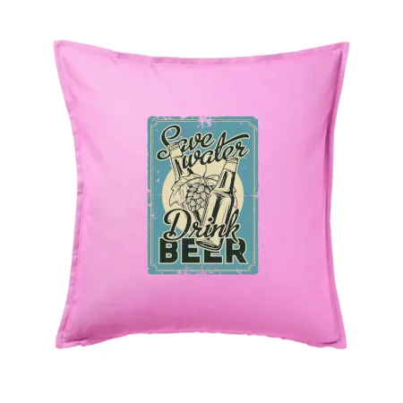 Save water drink beer poster