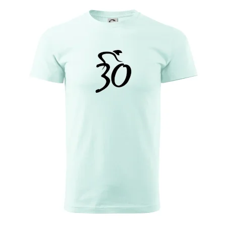 Cyklista oslavuje tridsiatku (30)