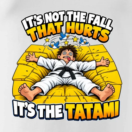 Pád bolí tatami judo