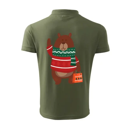 Medveď s darčekom