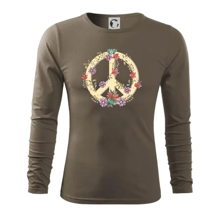 Peace symbol pieskový