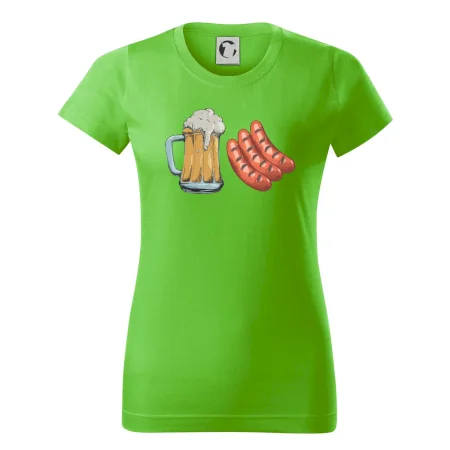 Pivo a klobása