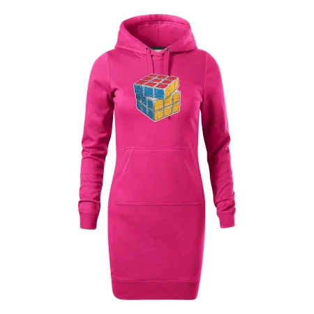 Rubikova kocka kreslená