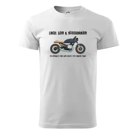 Chcel som motorku - narodeniny