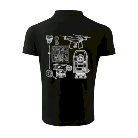 Geodet teodolit dron