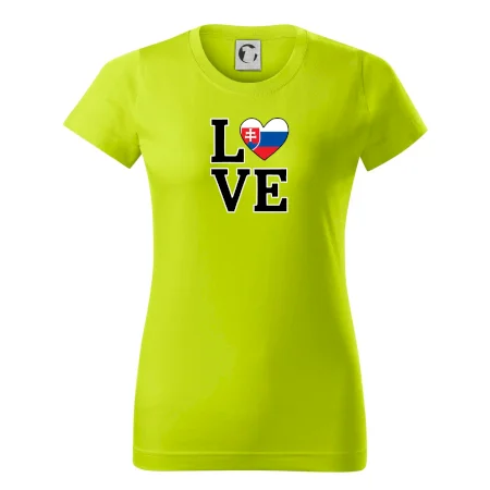 Love Slovenská vlajka