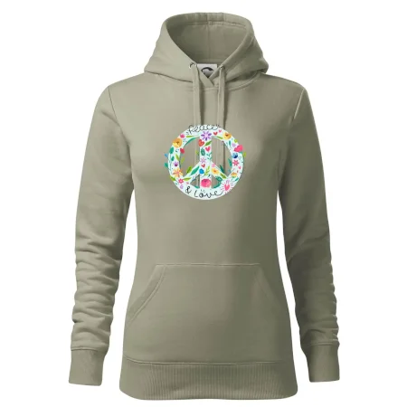 Peace and love symbol