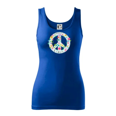 Peace and love symbol