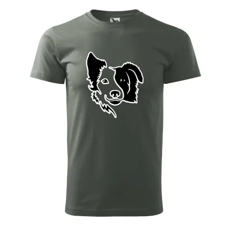 Border kólia obrys hlavy