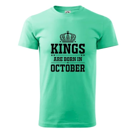 Kings are born in October