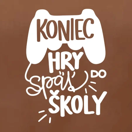 Koniec hry, späť do školy