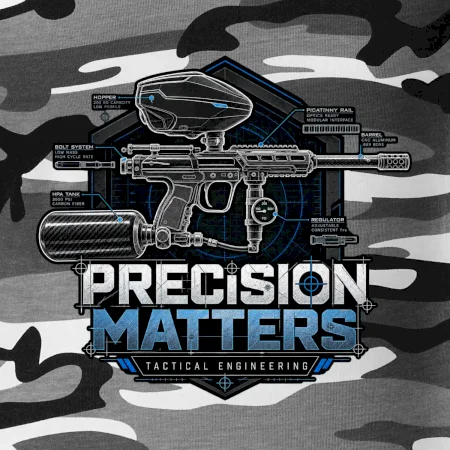 Technický nákres – presnosť je dôležitá paintball