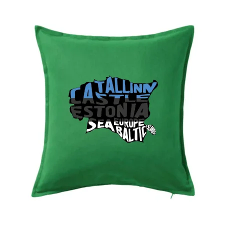 Mapy - názvy miest - Estónsko